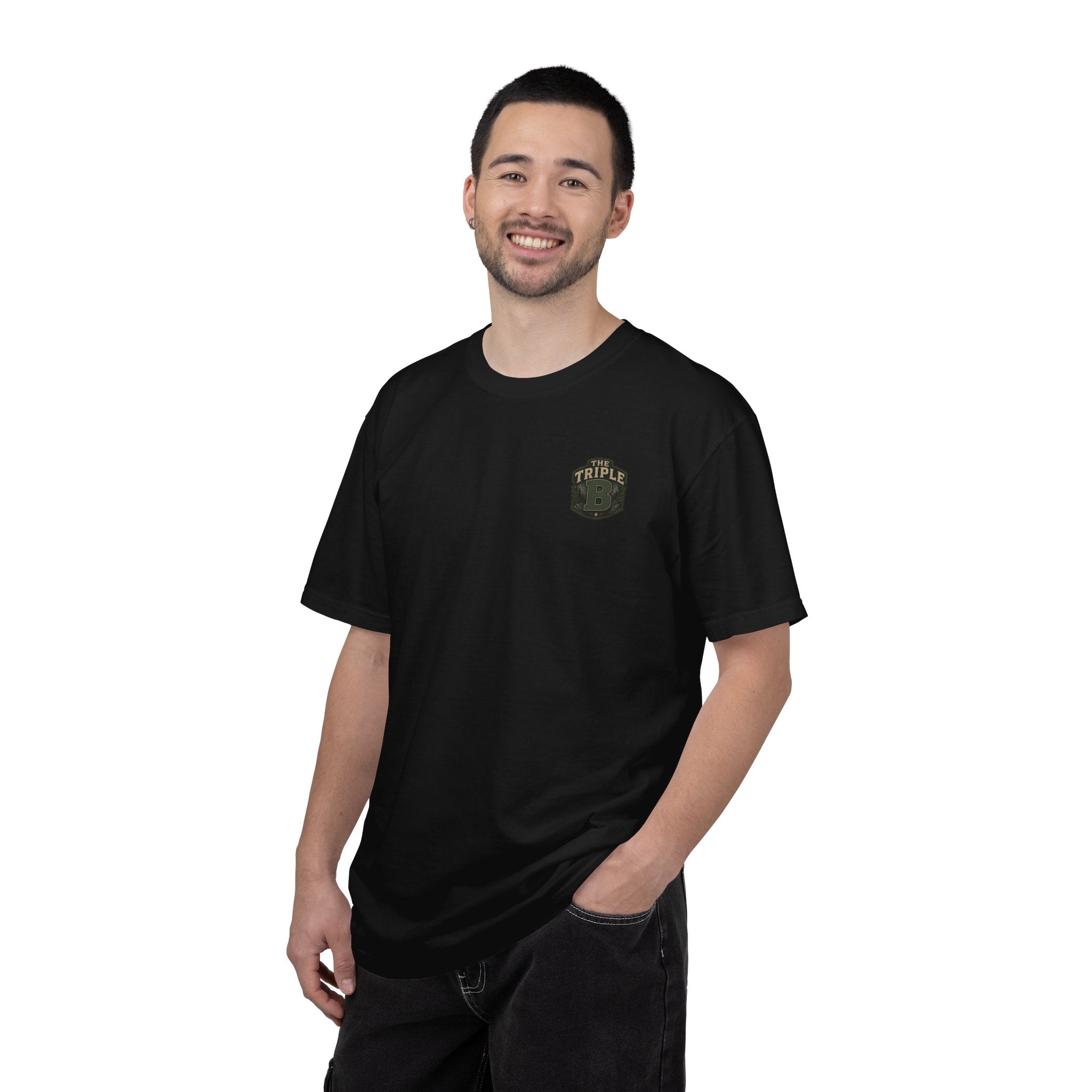 Barbell Brotherhood Weightlifting Tee — Lion, Bear & Gorilla Gym Shirt