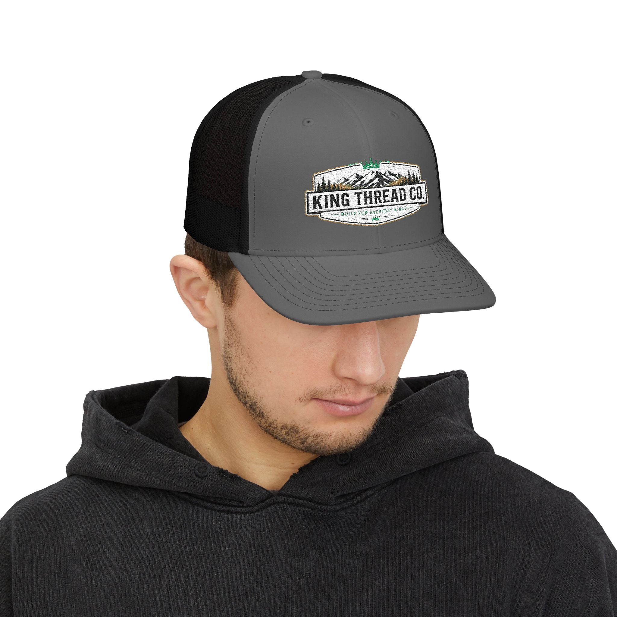 King Thread Co. Embroidered Trucker Hat