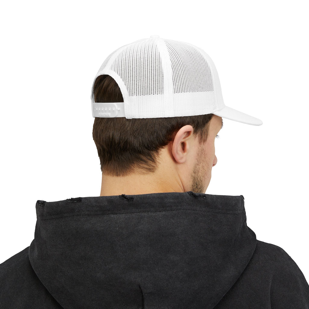 King Thread Co. Mountain Badge Snapback Trucker Hat