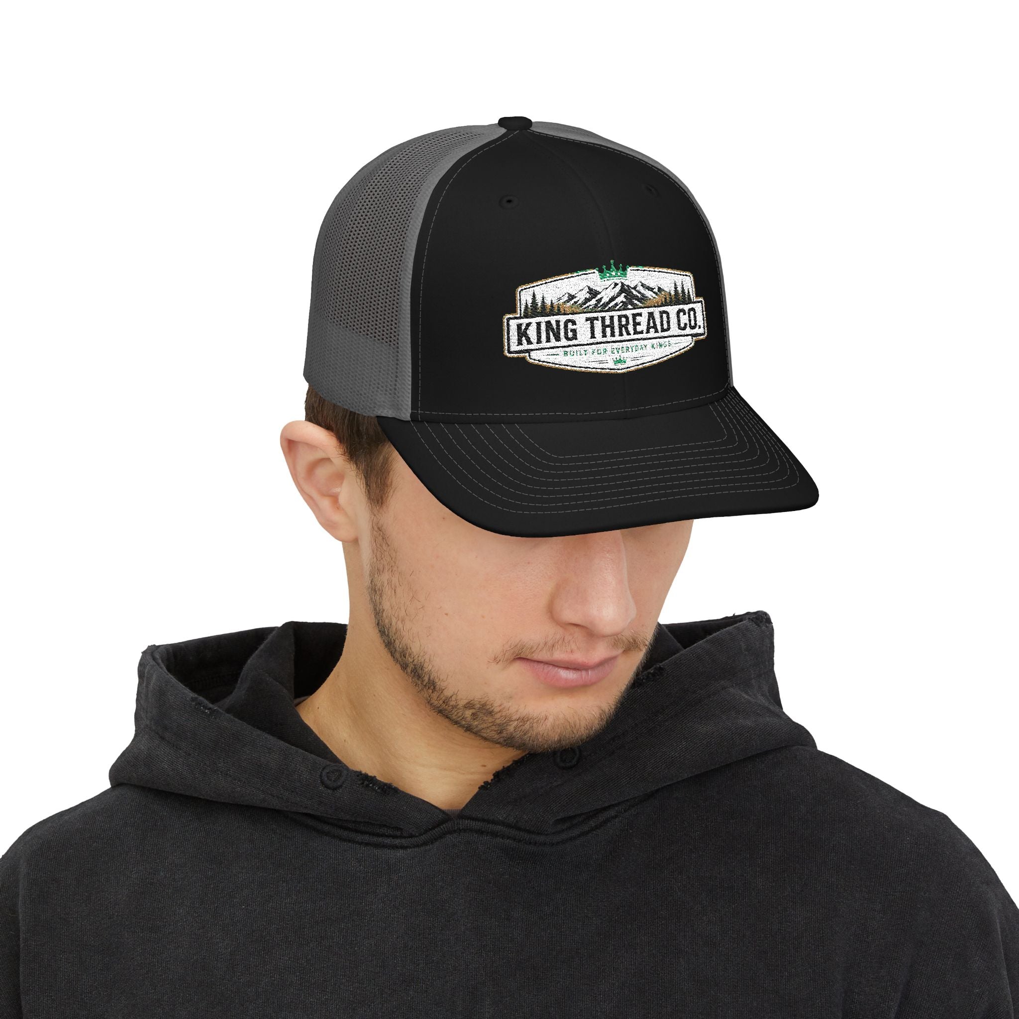 King Thread Co. Embroidered Trucker Hat