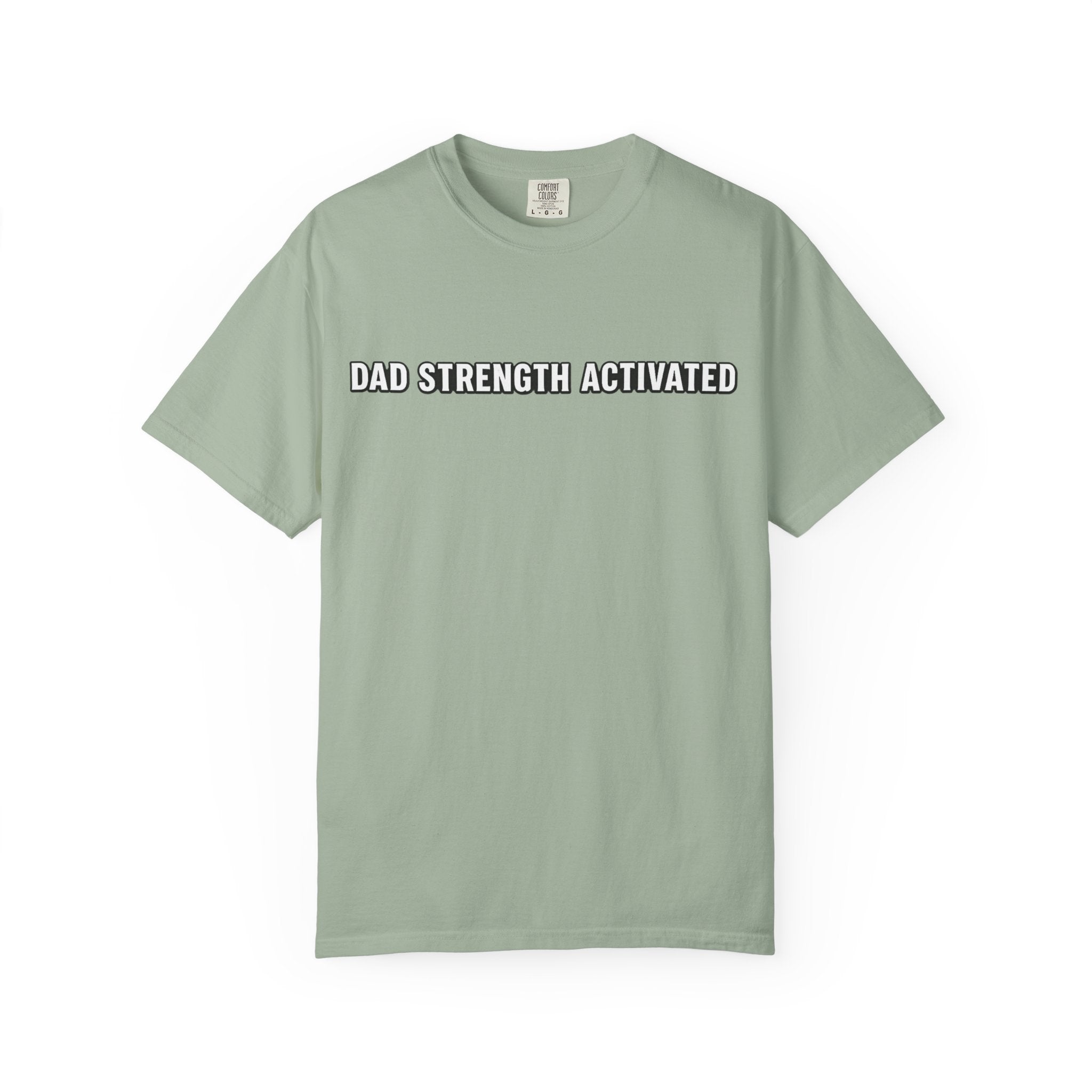 Dad Strength Activated™| Fatherhood Meets Fitness| Funny Gym Dad Shirt